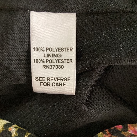 Cato Animal Print Semi Sheer Full Lined Maxi Skirt Size 8 - Picture 8 of 9